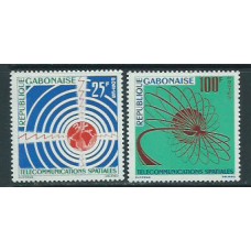 Gabon - Correo Yvert 166/7 ** Mnh  Telecomunicaciones