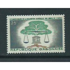 Gabon - Correo Yvert 168 ** Mnh  Derechos del hombre