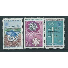 Gabon - Correo Yvert 212/4 ** Mnh