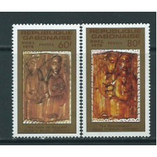 Gabon - Correo Yvert 427/8 ** Mnh  Navidad