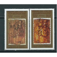 Gabon - Correo Yvert 427/8 ** Mnh  Navidad