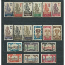 Gabon - Correo Yvert 49/65 50a/5a * Mh Falta nº 61