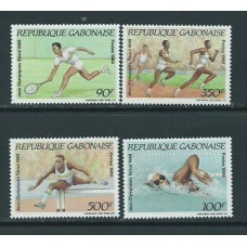 Gabon - Correo Yvert 650/3 ** Mnh  Olimpiadas de Seul