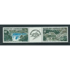 Gabon - Aereo Yvert 140A ** Mnh