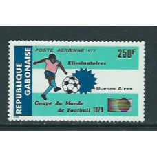 Gabon - Aereo Yvert 196 ** Mnh  Deportes fútbol