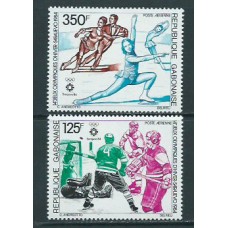 Gabon - Aereo Yvert 260/1 ** Mnh  Deportes