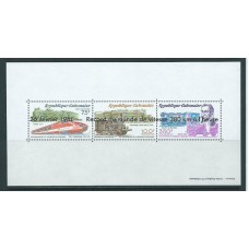 Gabon - Hojas Yvert 40 ** Mnh  Trenes