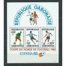 Gabon - Hojas Yvert 44 ** Mnh  Deportes fútbol