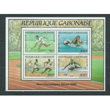 Gabon - Hojas Yvert 56 ** Mnh  Olimpiadas de Seul