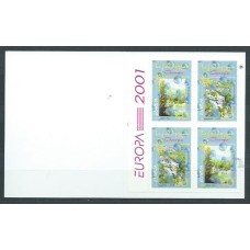 Tema Europa 2001 Georgia Yvert 295/6 Carnet ** Mnh