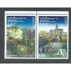 Tema Europa 2007 Georgia Yvert 436/7 ** Mnh