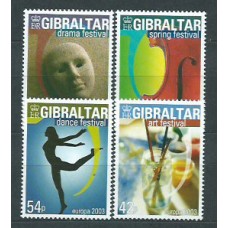 Tema Europa 2003 Gibraltar Yvert 1033/6 ** Mnh