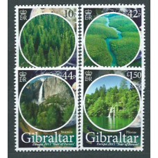Tema Europa 2011 Gibraltar Yvert 1421/4 ** Mnh