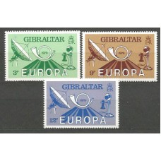 Tema Europa 1979 Gibraltar Yvert 393/5 ** Mnh