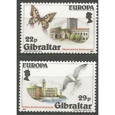 Tema Europa 1986 Gibraltar Yvert 513/4 ** Mnh