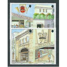 Tema Europa 1990 Gibraltar Yvert 599/602 ** Mnh