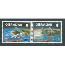 Tema Europa 1991 Gibraltar Yvert 622/3 ** Mnh