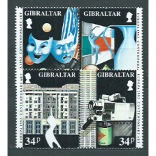 Tema Europa 1993 Gibraltar Yvert 663/6 ** Mnh