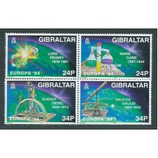 Tema Europa 1994 Gibraltar Yvert 692/5 ** Mnh