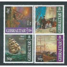 Tema Europa 1997 Gibraltar Yvert 798/801 ** Mnh