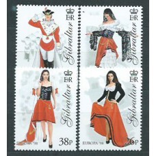 Tema Europa 1998 Gibraltar Yvert 835/8 ** Mnh