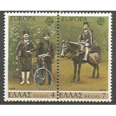 Tema Europa 1979 Grecia Yvert 1330/1 ** Mnh