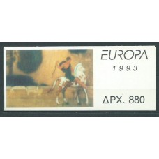 Tema Europa 1993 Grecia Yvert 1819 Carnet ** Mnh