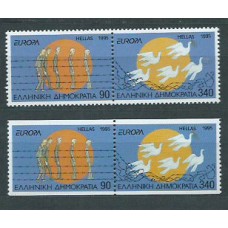 Tema Europa 1995 Grecia Yvert 1864/7 ** Mnh