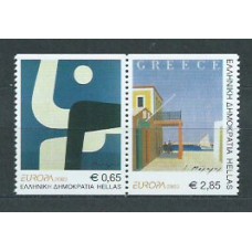 Tema Europa 2003 Grecia Yvert 2135/6 ** Mnh