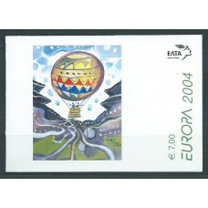 Tema Europa 2004 Grecia Yvert 2205 Carnet ** Mnh