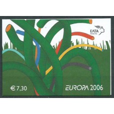 Tema Europa 2006 Grecia Yvert 2332 Carnet ** Mnh