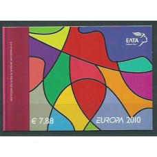 Tema Europa 2010 Grecia Yvert 2517 Carnet  ** Mnh