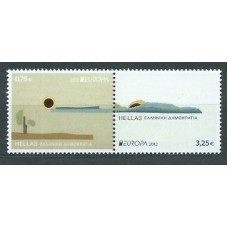 Tema Europa 2012 Grecia Yvert 2623/4 ** Mnh