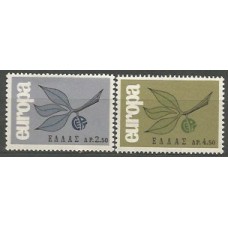 Tema Europa 1965 Grecia Yvert 868/9 ** Mnh