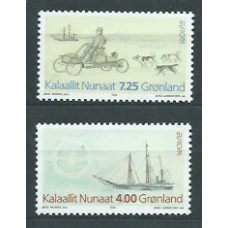 Tema Europa 1994 Groenlandia Yvert 233/4 ** Mnh