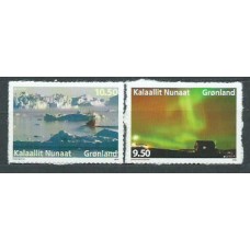 Tema Europa 2012 Groenlandia Yvert 596a/7a ** Mnh