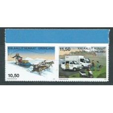 Tema Europa 2013 Groenlandia Yvert 611/2 ** Mnh