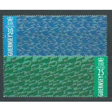 Tema Europa 1995 Guernsey Yvert 685/6 ** Mnh