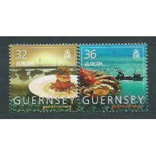 Tema Europa 2005 Guernsey Yvert 1054/5 ** Mnh