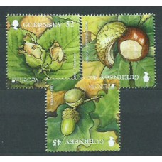 Tema Europa 2011 Guernsey Yvert 1349/51 ** Mnh