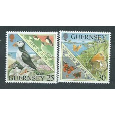 Tema Europa 1999 Guernsey Yvert 820/1 ** Mnh