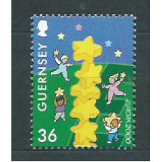 Tema Europa 2000 Guernsey Yvert 864 ** Mnh