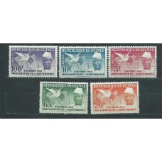 Guinea Republique - Correo Yvert 3/7 ** Mnh  Sekou Touré