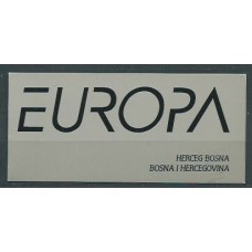 Tema Europa 1998 Herceg Bosna Yvert 30 Carnet ** Mnh