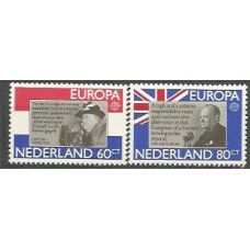 Tema Europa 1980 Holanda Yvert 1138/9 ** Mnh