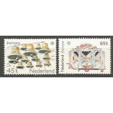 Tema Europa 1981 Holanda Yvert 1156/7 ** Mnh