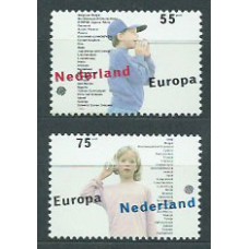 Tema Europa 1989 Holanda Yvert 1334/5 ** Mnh