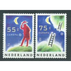 Tema Europa 1991 Holanda Yvert 1379/80 ** Mnh