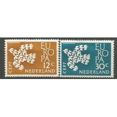 Tema Europa 1961 Holanda Yvert 738/9 ** Mnh