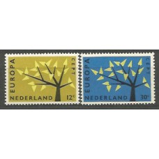 Tema Europa 1962 Holanda Yvert 758/9 ** Mnh
